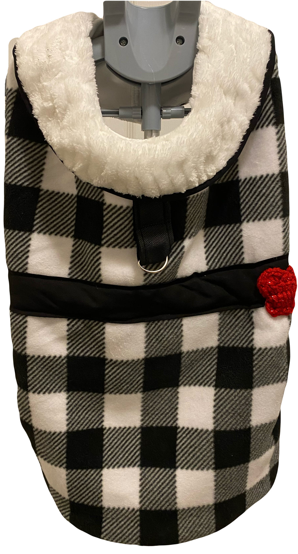 Custom Coat Buffalo Plaid for Large Dog Comfort and Breathable Easy Grooming